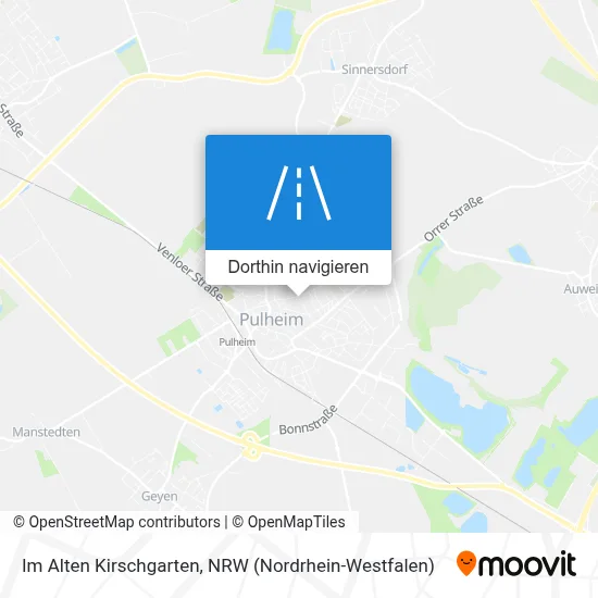 Im Alten Kirschgarten Karte