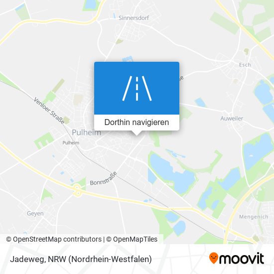 Jadeweg Karte