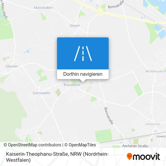 Kaiserin-Theophanu-Straße Karte