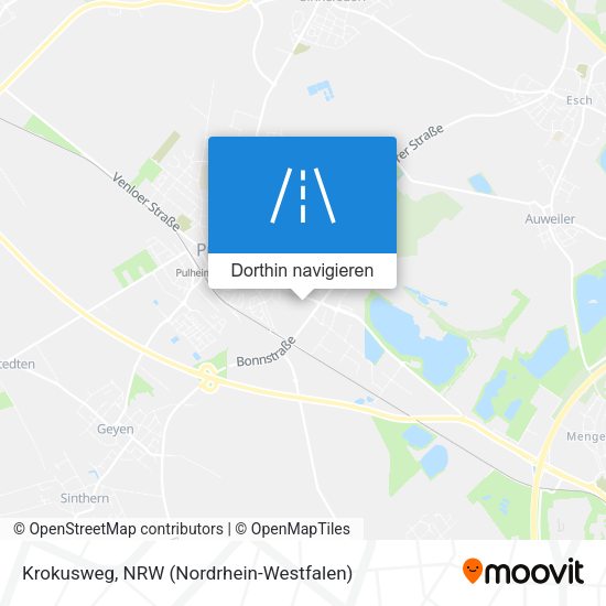 Krokusweg Karte