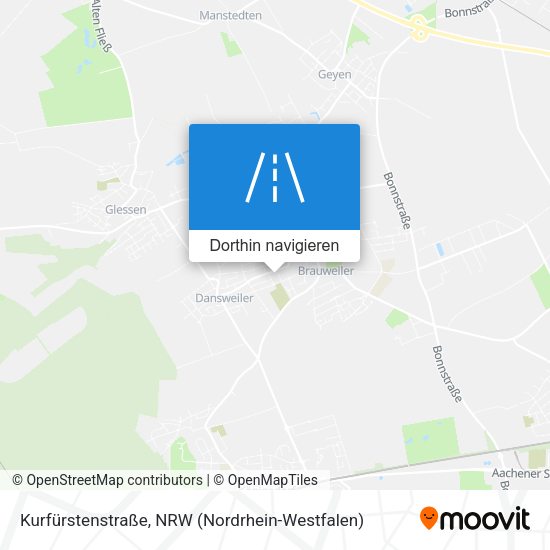 Kurfürstenstraße Karte