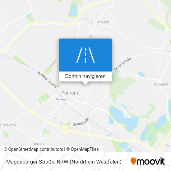 Magdeburger Straße Karte