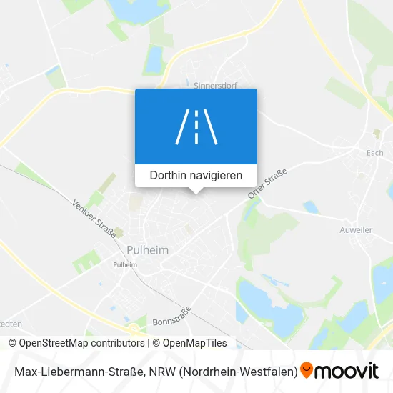 Max-Liebermann-Straße Karte