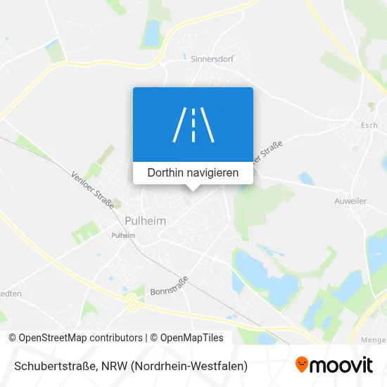 Schubertstraße Karte