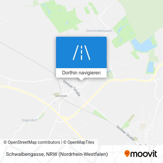 Schwalbengasse Karte