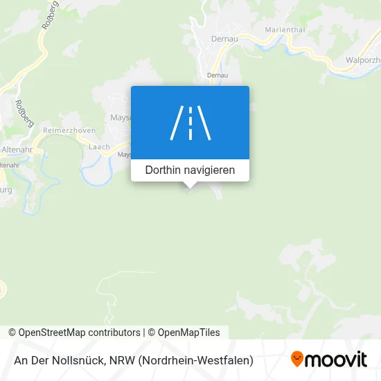 An Der Nollsnück Karte