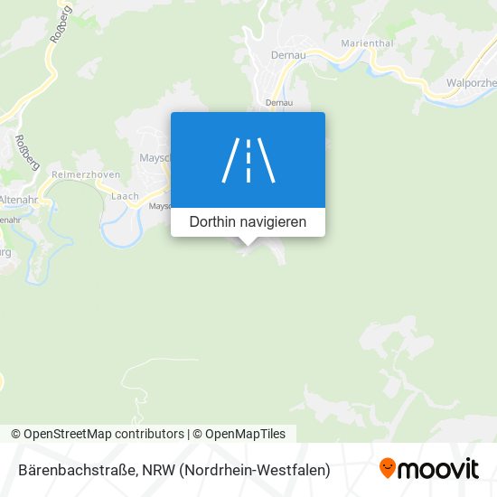 Bärenbachstraße Karte