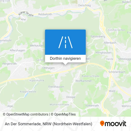 An Der Sommerlade Karte