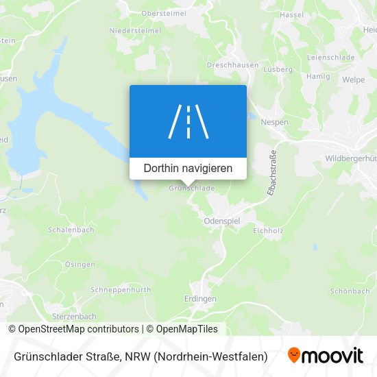 Grünschlader Straße Karte