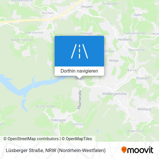 Lüsberger Straße Karte