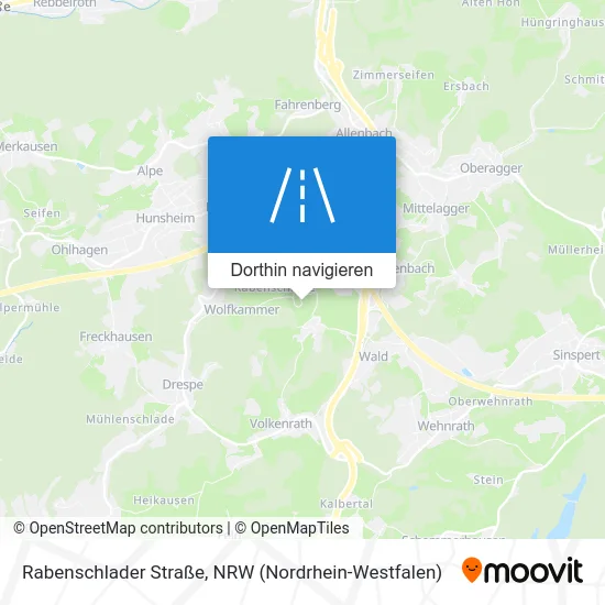 Rabenschlader Straße Karte