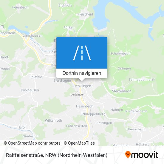 Raiffeisenstraße Karte