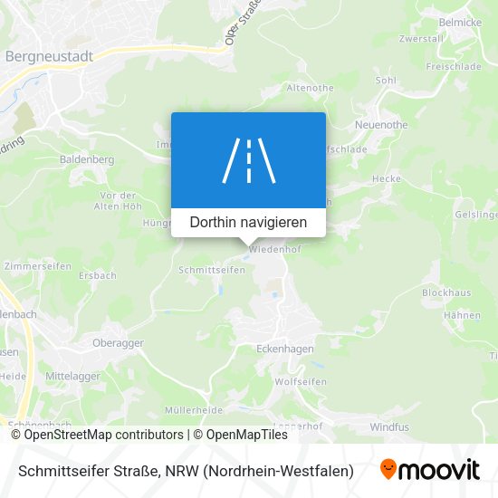 Schmittseifer Straße Karte