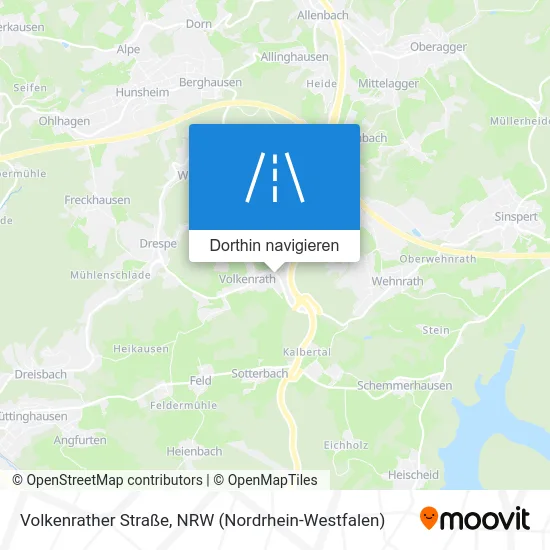 Volkenrather Straße Karte