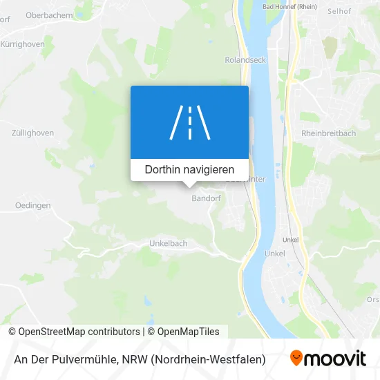 An Der Pulvermühle Karte