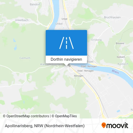 Apollinarisberg Karte