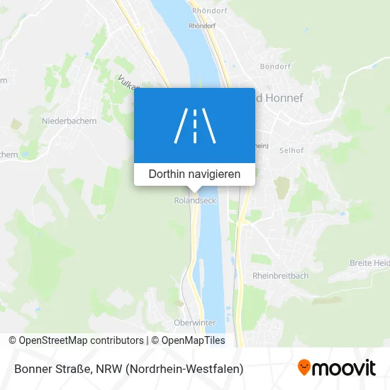 Bonner Straße Karte