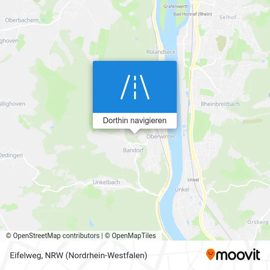 Eifelweg Karte
