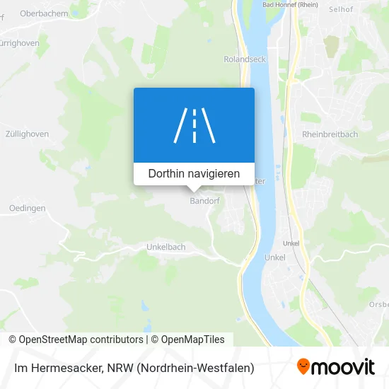 Im Hermesacker Karte