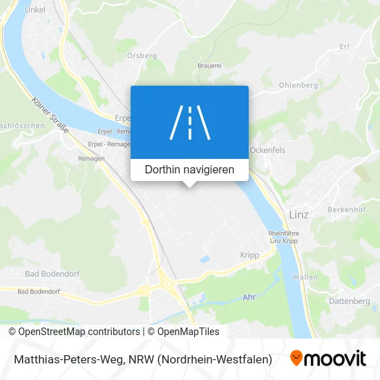 Matthias-Peters-Weg Karte