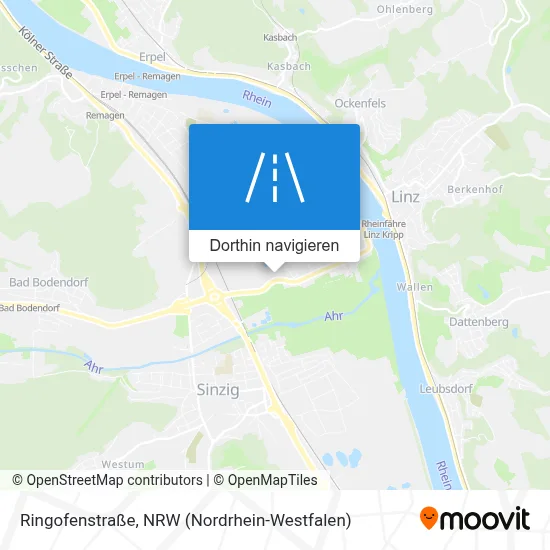 Ringofenstraße Karte