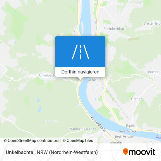 Unkelbachtal Karte