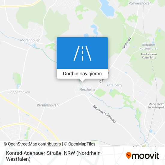 Konrad-Adenauer-Straße Karte