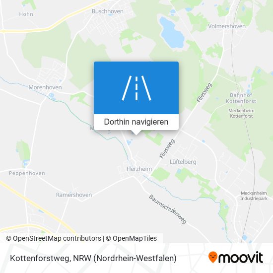 Kottenforstweg Karte