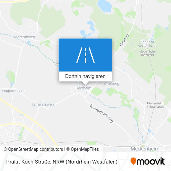 Prälat-Koch-Straße Karte