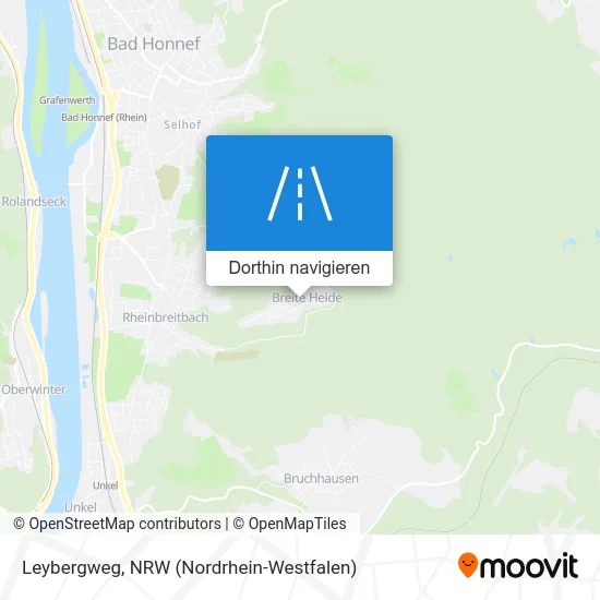 Leybergweg Karte