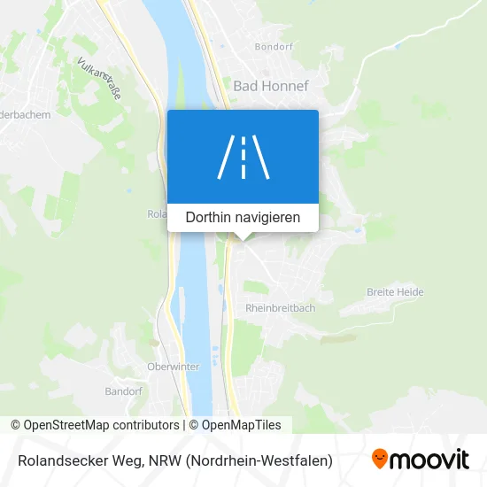 Rolandsecker Weg Karte