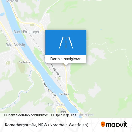 Römerbergstraße Karte