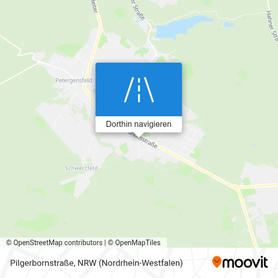 Pilgerbornstraße Karte