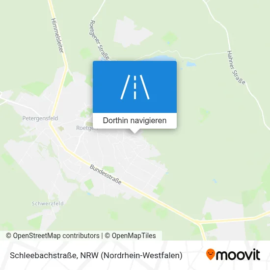 Schleebachstraße Karte