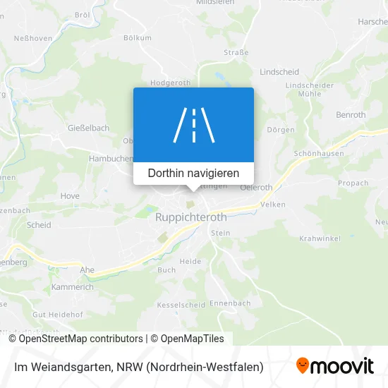 Im Weiandsgarten Karte