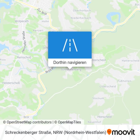 Schreckenberger Straße Karte