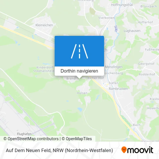 Auf Dem Neuen Feld Karte