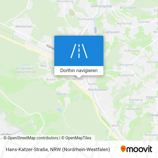 Hans-Katzer-Straße Karte