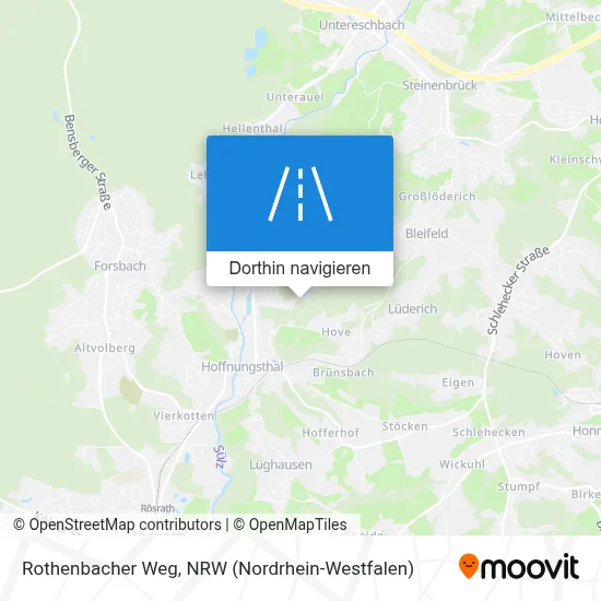 Rothenbacher Weg Karte