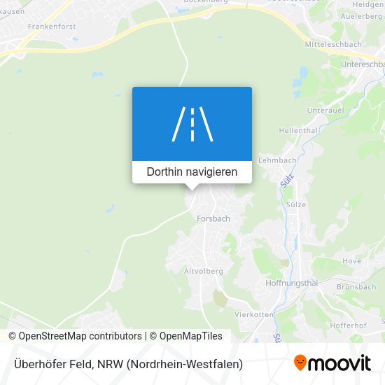 Überhöfer Feld Karte