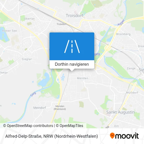 Alfred-Delp-Straße Karte