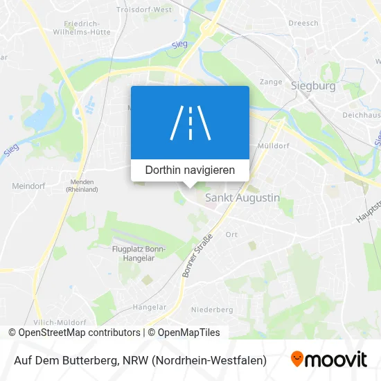 Auf Dem Butterberg Karte