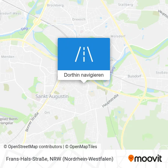 Frans-Hals-Straße Karte