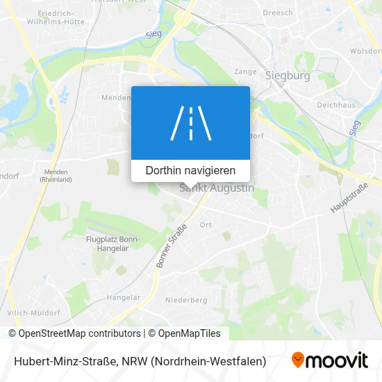 Hubert-Minz-Straße Karte