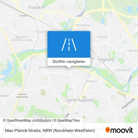 Max-Planck-Straße Karte