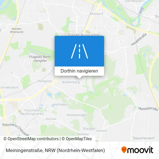 Meiningenstraße Karte