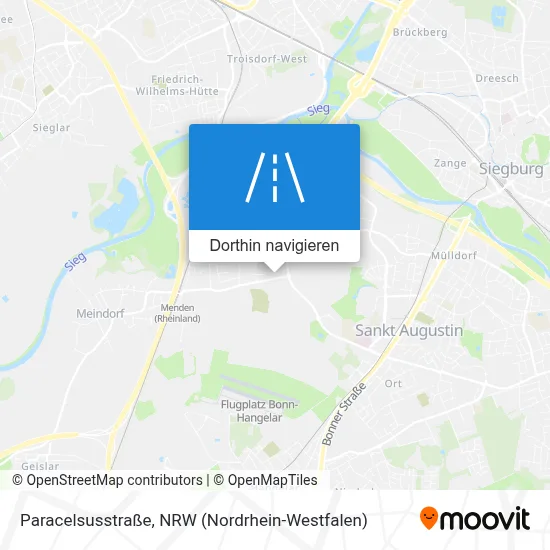 Paracelsusstraße Karte