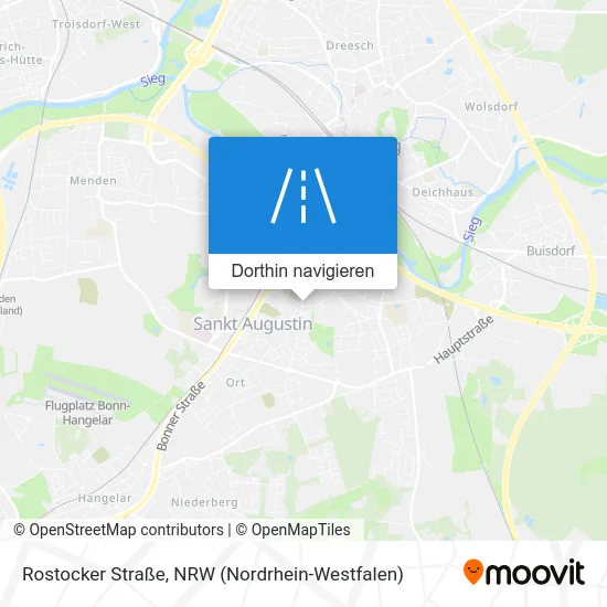 Rostocker Straße Karte