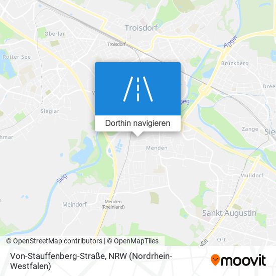 Von-Stauffenberg-Straße Karte