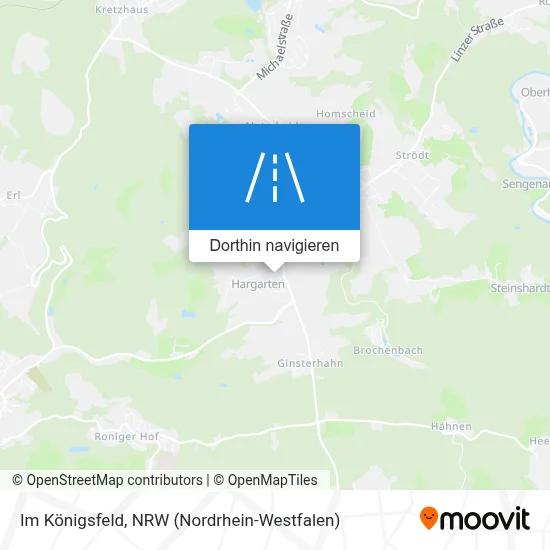 Im Königsfeld Karte
